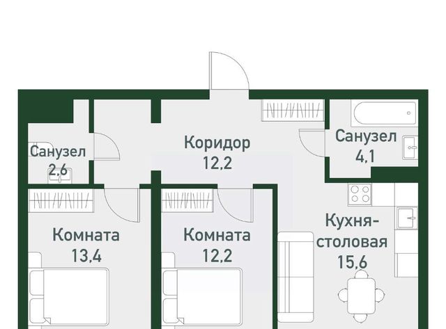 р-н мкр Привилегия ул Надежды 1 Кременкульское с/пос фото