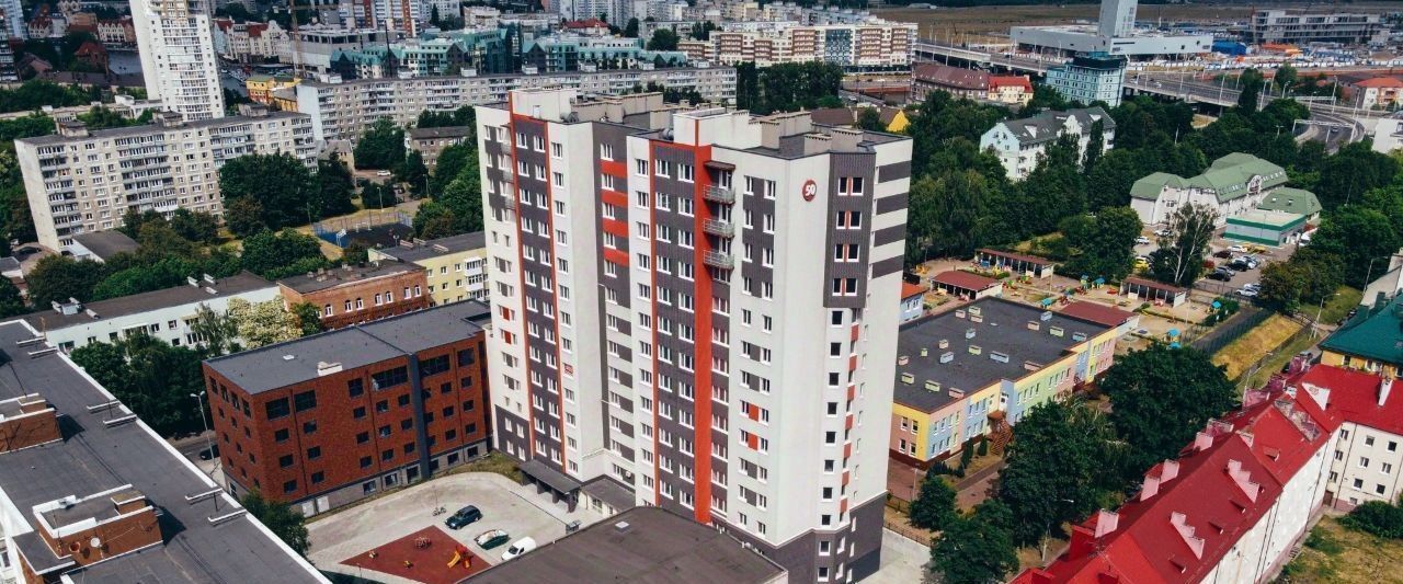 квартира г Калининград р-н Московский ул Б.Хмельницкого 50 фото 2