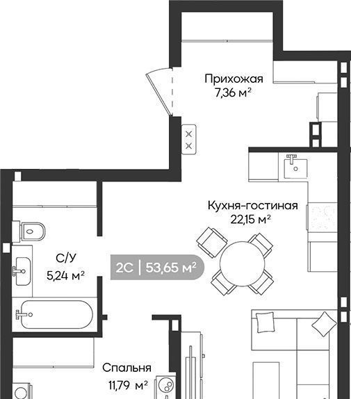квартира г Новосибирск Речной вокзал ул Ленинградская фото 1
