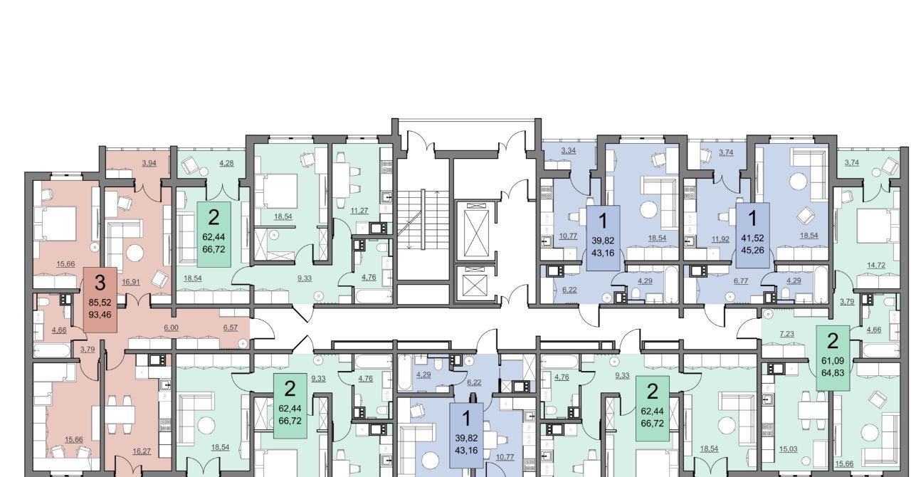 квартира г Саратов р-н Кировский ул им Еремина Б.Н. 14 фото 3