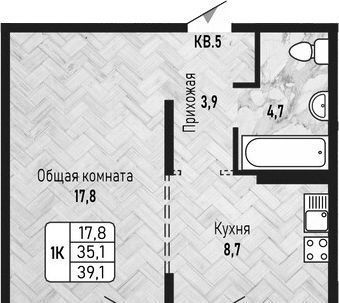 квартира г Новосибирск ЖК «Новый горизонт» Площадь Маркса фото 1