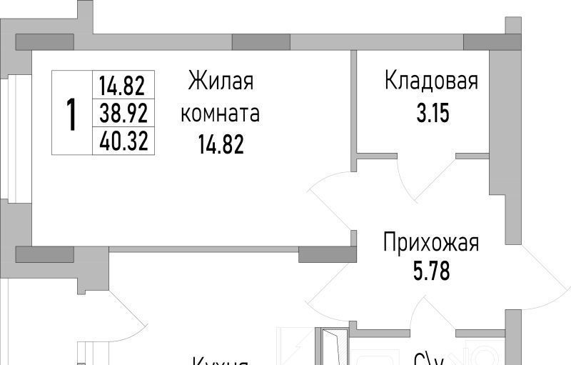 квартира г Воронеж р-н Коминтерновский пр-кт Труда фото 1