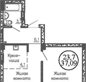 квартира г Новосибирск Золотая Нива ул Коминтерна 6/1 120с фото 1