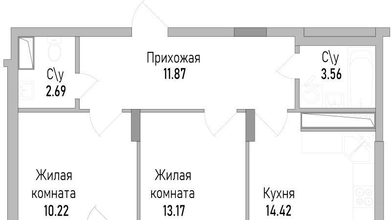 квартира г Воронеж р-н Коминтерновский пр-кт Труда фото 1