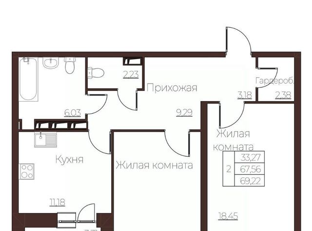 р-н Заводской ул Левый Берег реки Оки 21к/1 фото