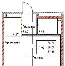 квартира г Красноярск р-н Октябрьский ул Становая фото 1