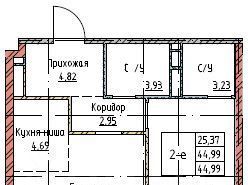 квартира г Красноярск р-н Октябрьский ул Становая фото 1