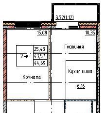 квартира г Красноярск р-н Октябрьский ул Становая фото 1