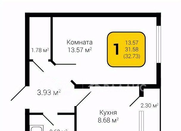 квартира г Воронеж р-н Коминтерновский ул Независимости 78 фото 1