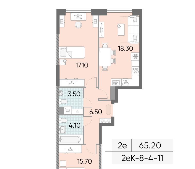 квартира г Москва метро Калужская ЖК «Обручева 30» 40-й кв-л, к 1 фото 2