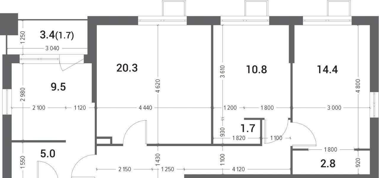 квартира г Москва метро Технопарк ЖК Нагатино Ай-Ленд фото 2