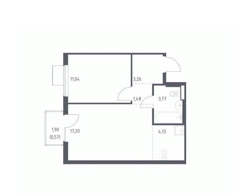 квартира г Видное ЖК Горки Парк Зябликово фото 1