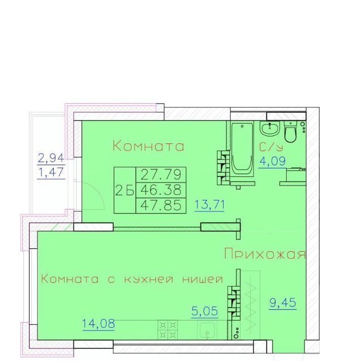 квартира г Северск ул Ленина 116 фото 1