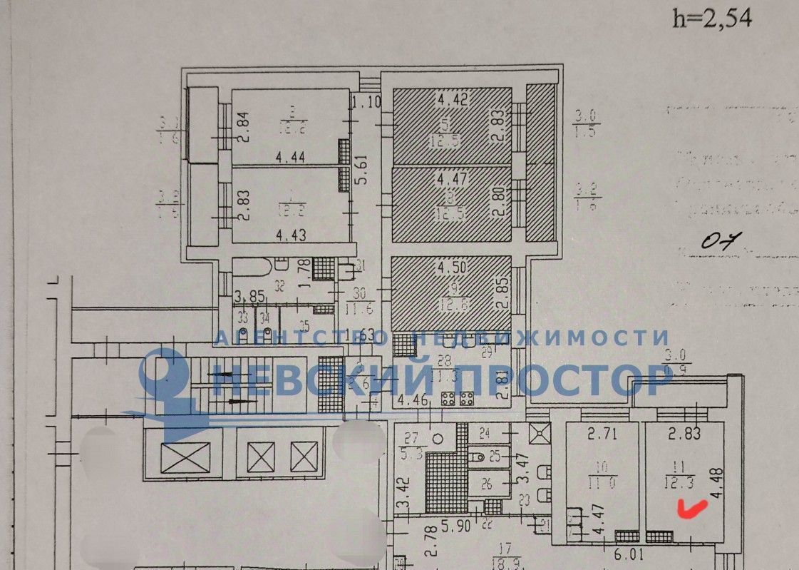 комната г Санкт-Петербург метро Проспект Славы ул Купчинская 4к/4 фото 2