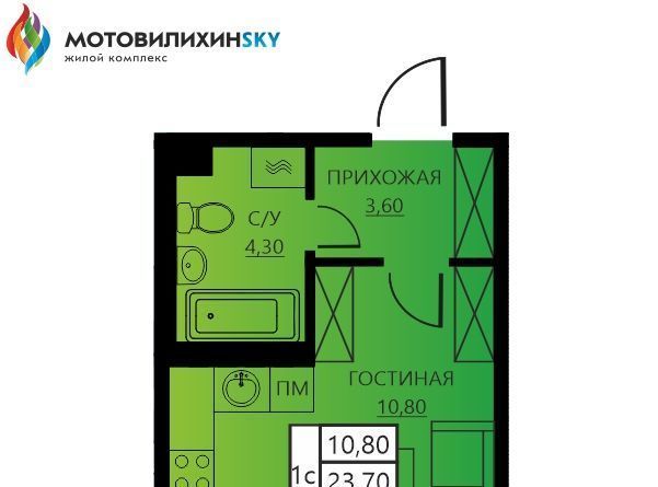 р-н Мотовилихинский ул Гашкова 18к/1 56 поз фото