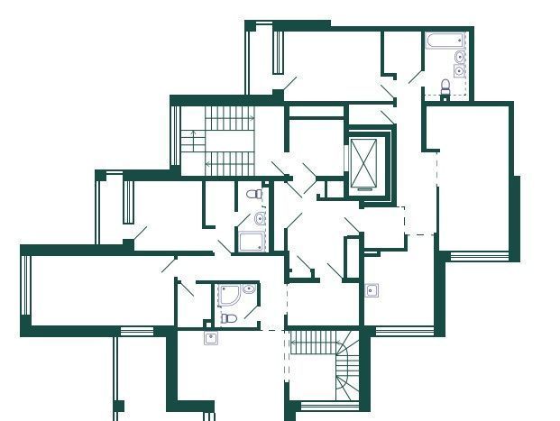 квартира г Москва метро Нагатинская ЖК Шагал 1-я оч., к 12 фото 2