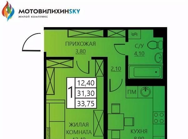 р-н Мотовилихинский ул Гашкова 56к/1 фото