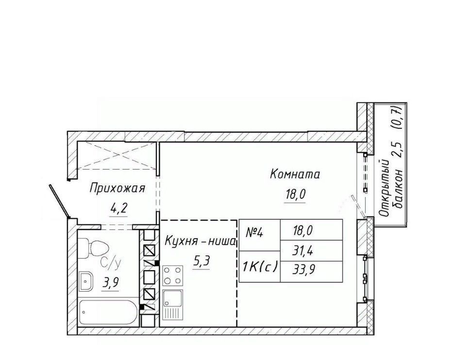 квартира г Новосибирск Студенческая ул Тульская 74 фото 1