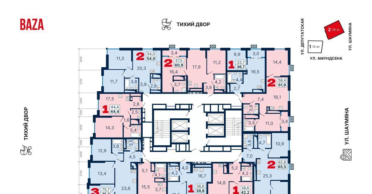 квартира г Екатеринбург Чкаловская ул Амундсена 1б фото 2