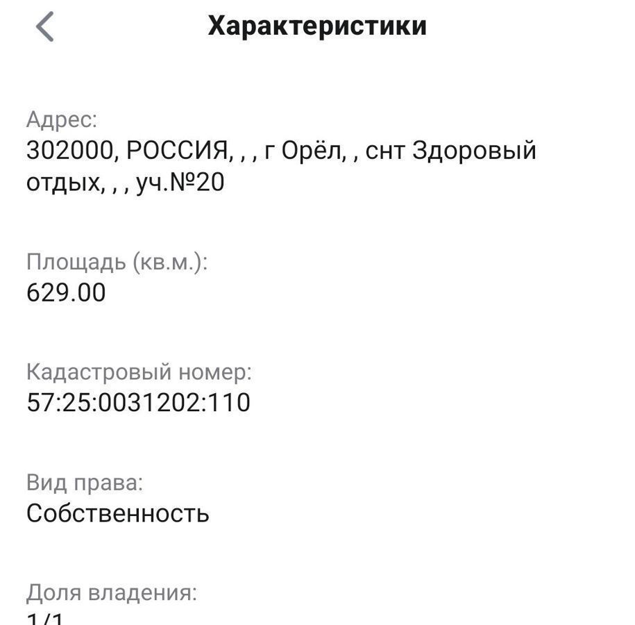 Продам земля сельхозназначения на улице Краснозоренской 21 в  Железнодорожном районе в городе Орле 12.0 сот 1100000 руб база Олан ру  объявление 106648512