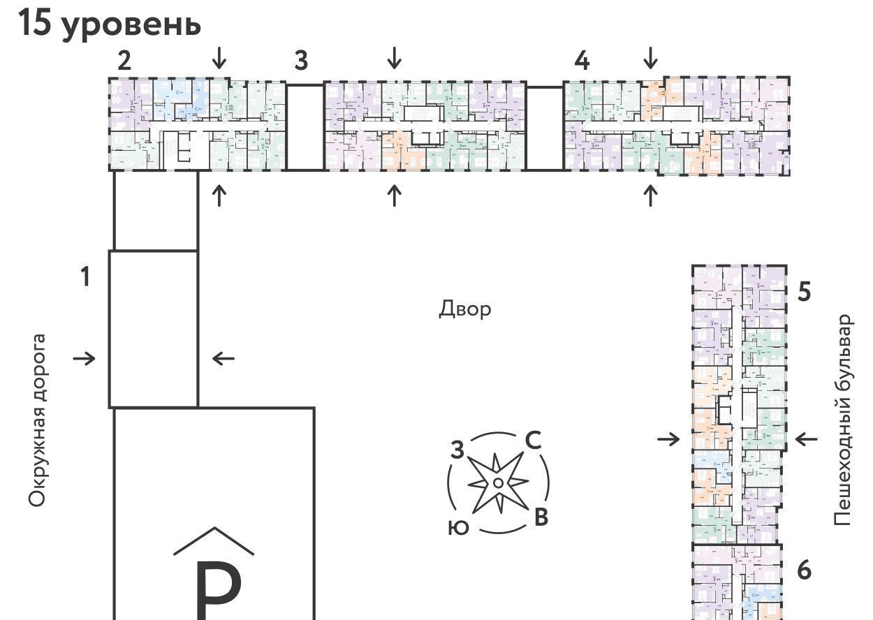 квартира г Тюмень р-н Калининский ул Интернациональная 199к/10 фото 2