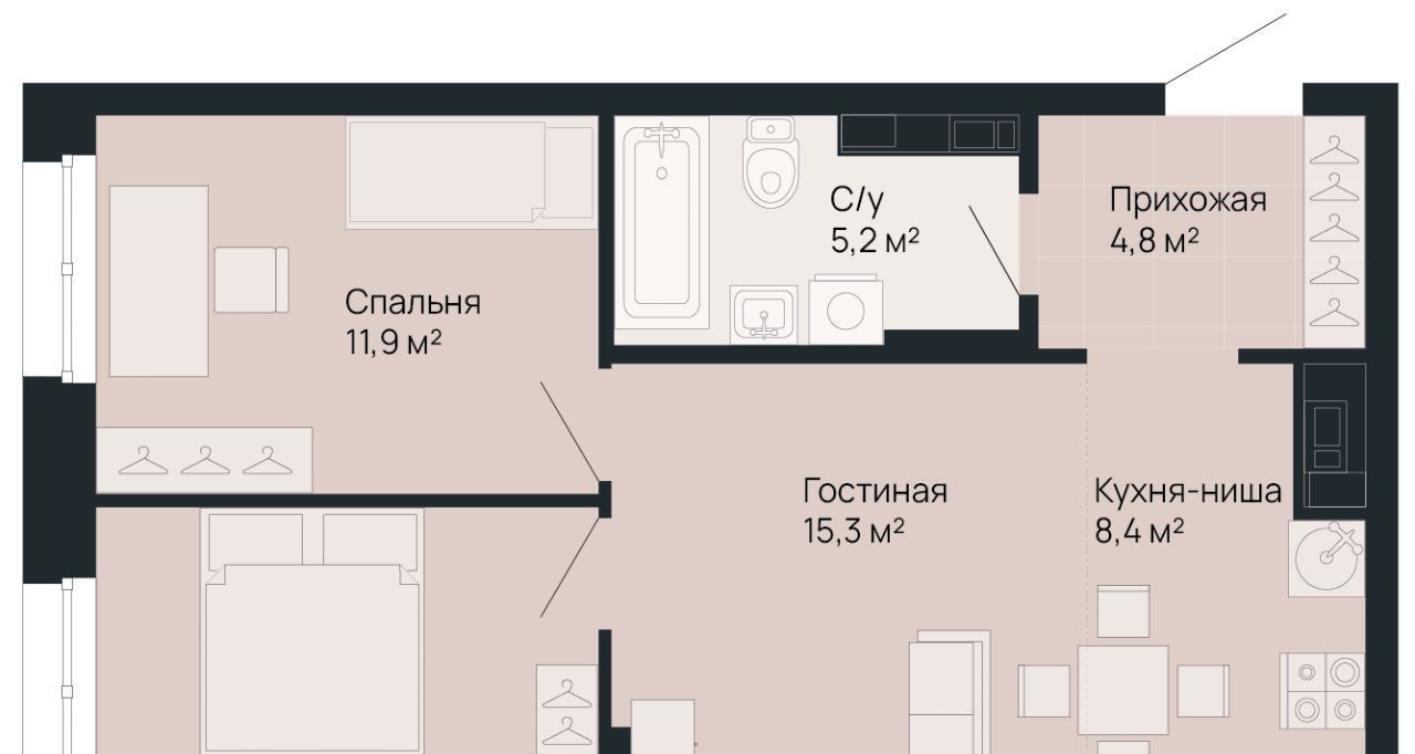 квартира г Нижний Новгород Горьковская Резиденция жилой комплекс фото 1