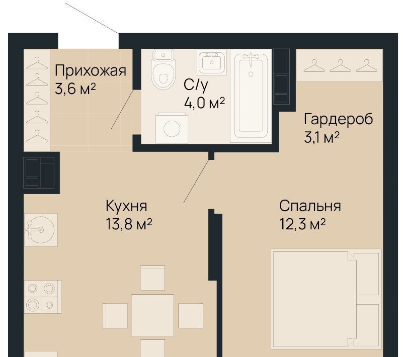 квартира г Нижний Новгород Горьковская Резиденция жилой комплекс фото 1