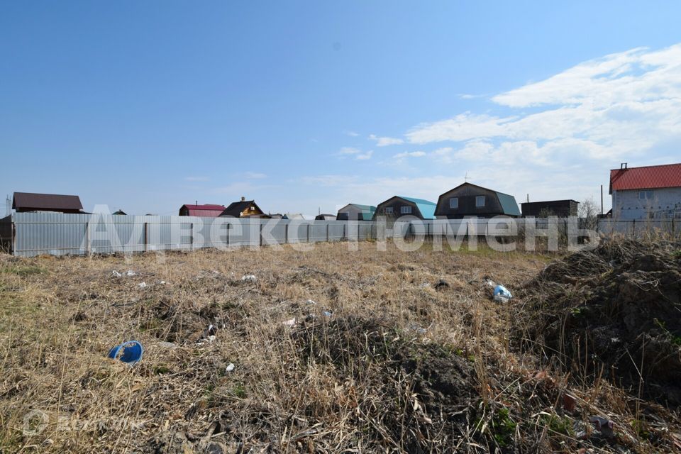 земля городской округ Тюмень, территория СОСН Русское Поле, Прибрежная улица фото 4