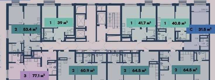 квартира г Екатеринбург Чкаловская ул. Айвазовского, 52 фото 2