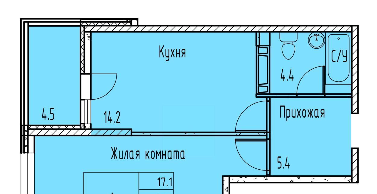 квартира г Ростов-на-Дону р-н Советский ЖК Грей фото 1