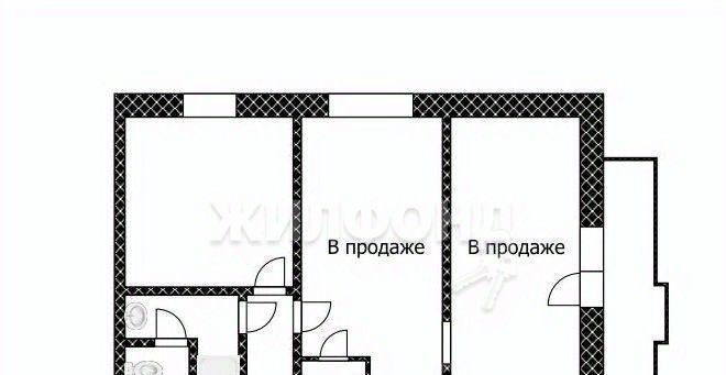 комната г Барнаул р-н Ленинский ул Юрина 186 фото 2