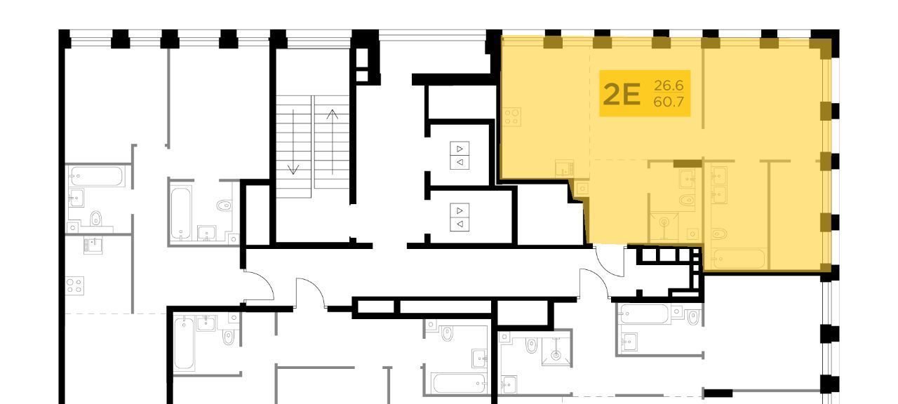 квартира г Москва метро Балтийская ул Адмирала Макарова 2с/28 фото 2