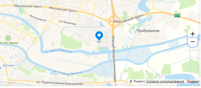 земля ул Воздушная 1а городской округ Калининград фото