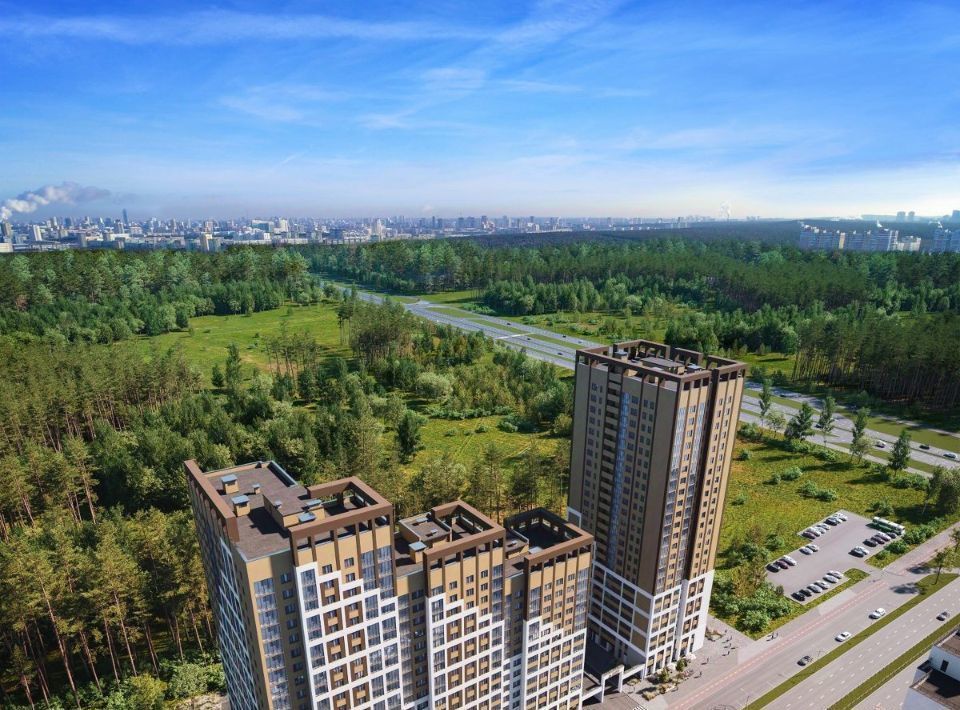 квартира г Екатеринбург Чкаловская ул Краснолесья 96/2 фото 12