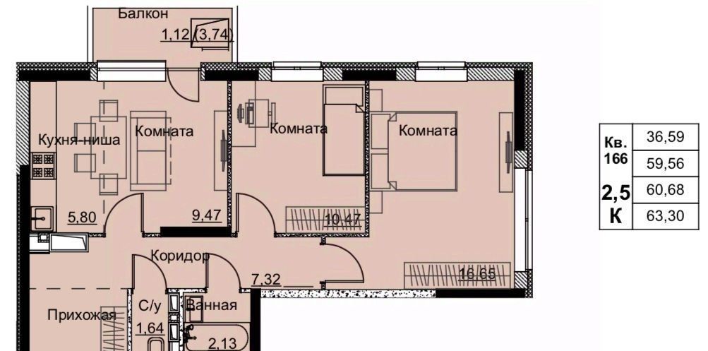 квартира г Ижевск р-н Ленинский Строитель жилрайон, 6-й мкр фото 1