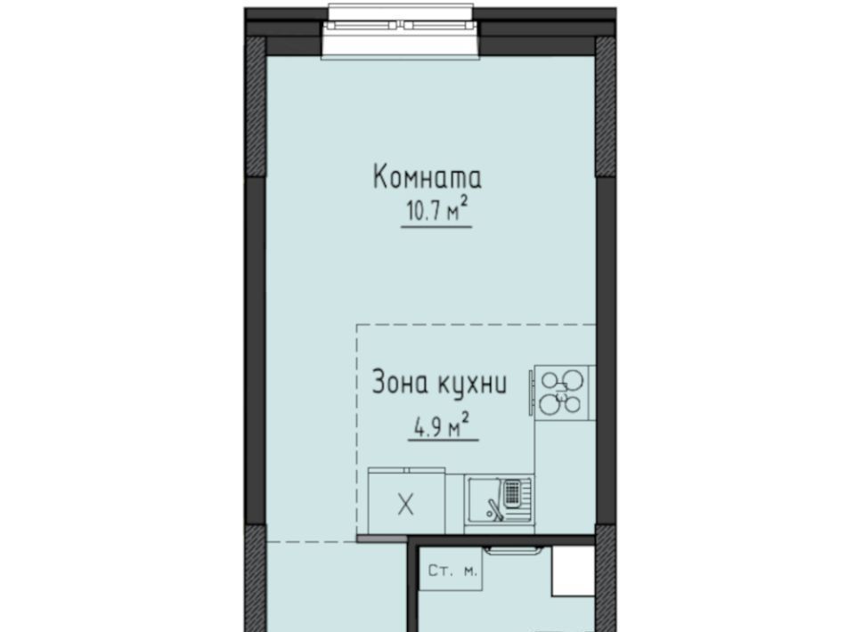 квартира Город Оружейников жилой комплекс, 19, Завьяловский район, с. Первомайский фото 1