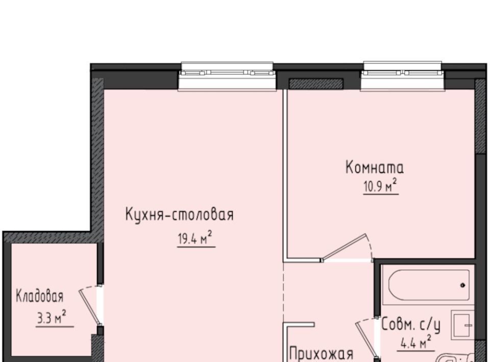 квартира Город Оружейников жилой комплекс, 19, Завьяловский район, с. Первомайский фото 1