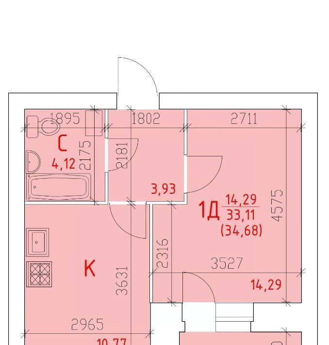 квартира г Череповец р-н Зашекснинский 108-й микрорайон фото 1