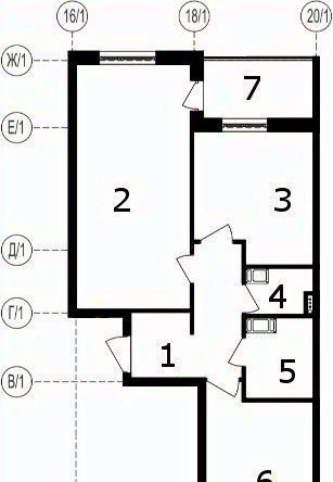 квартира г Раменское ул Семейная 7 Некрасовка фото 2