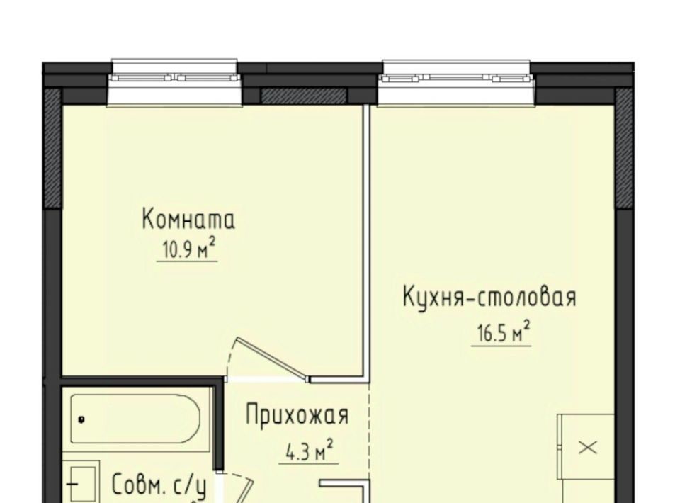 квартира Город Оружейников жилой комплекс, 20, Завьяловский район, с. Первомайский фото 1