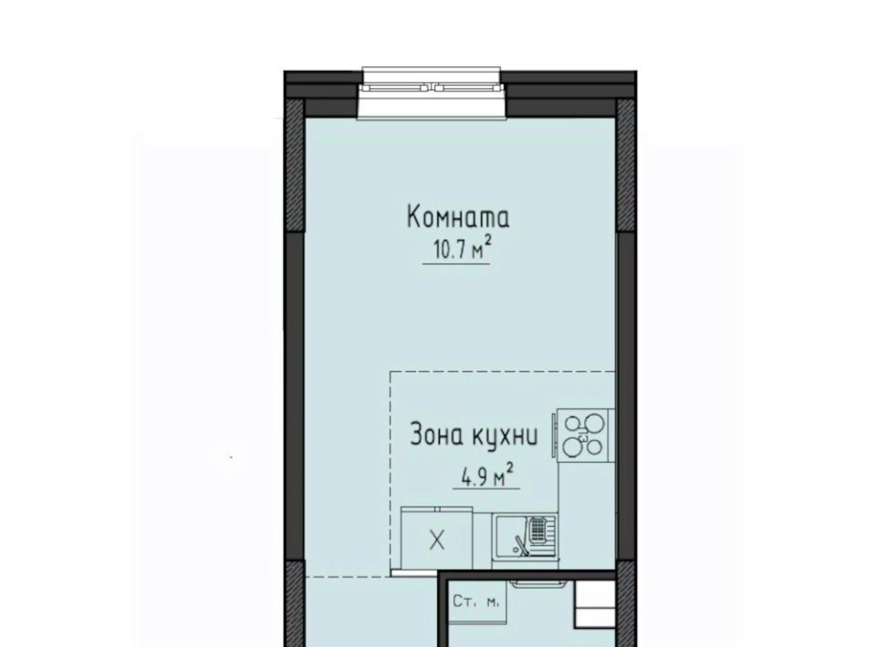 квартира Город Оружейников жилой комплекс, 20, Завьяловский район, с. Первомайский фото 1