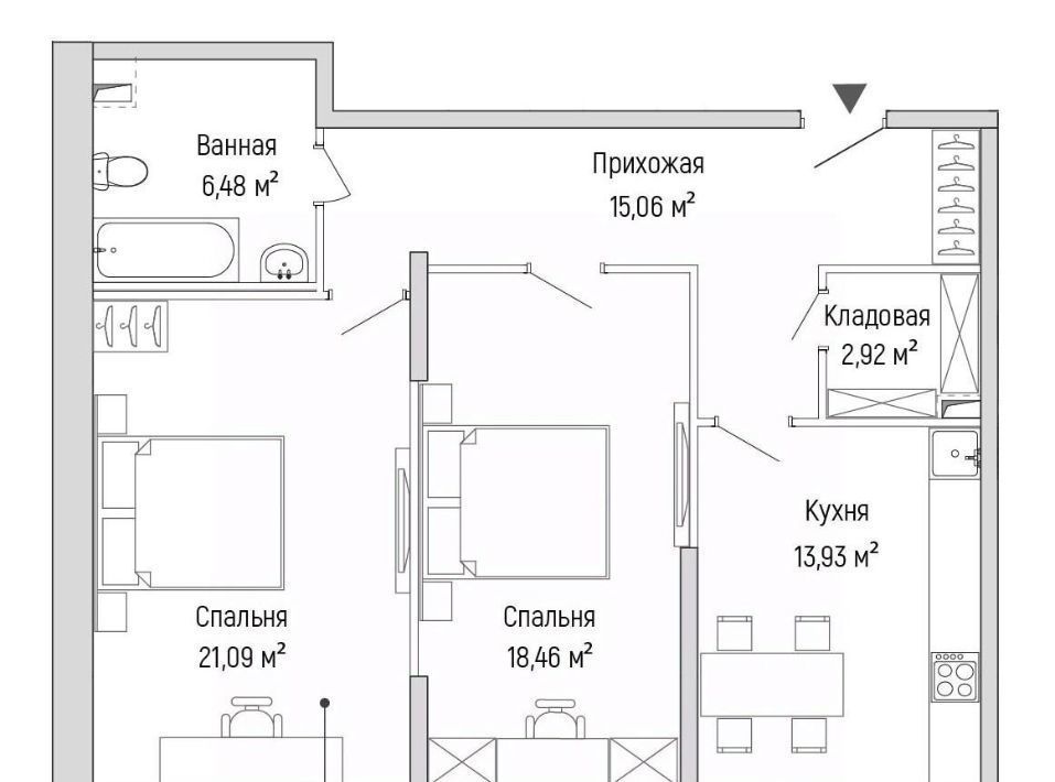 квартира городской округ Красногорск д Бузланово Опалиха фото 1