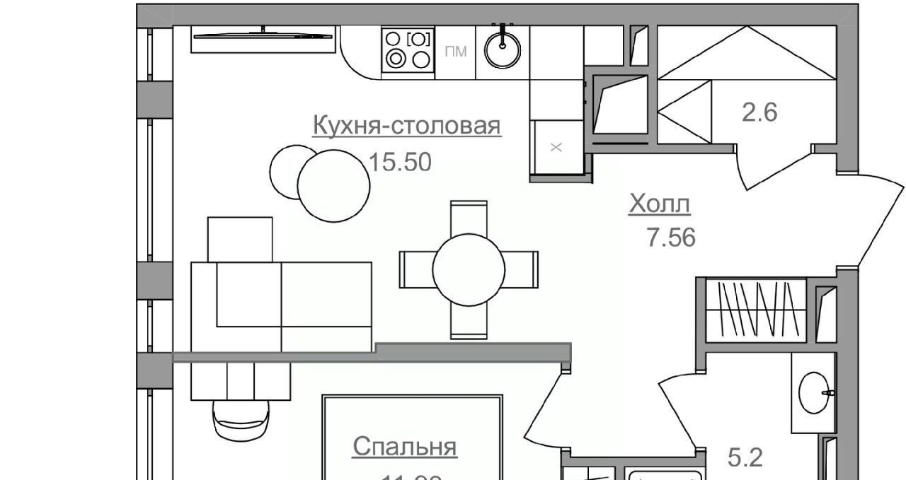 квартира г Москва метро Калужская ул Херсонская 43к/5 фото 1