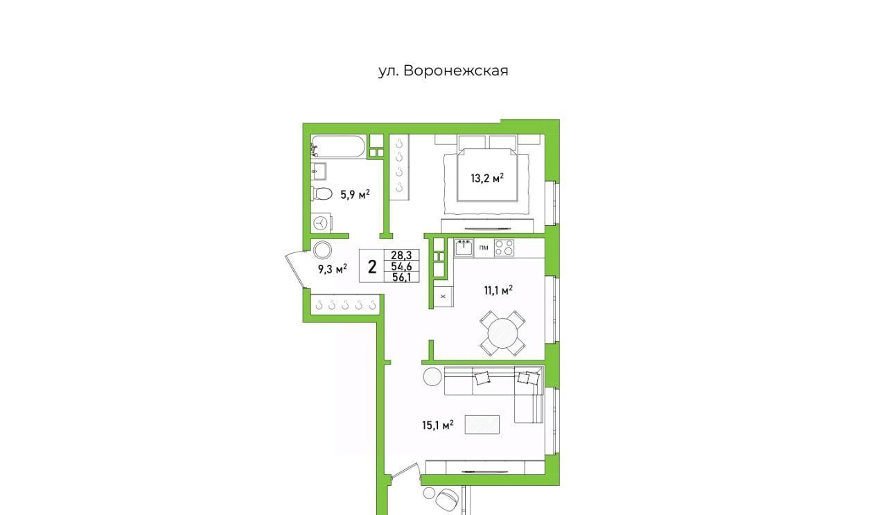 квартира г Хабаровск р-н Железнодорожный Большая-Вяземская кв-л фото 1