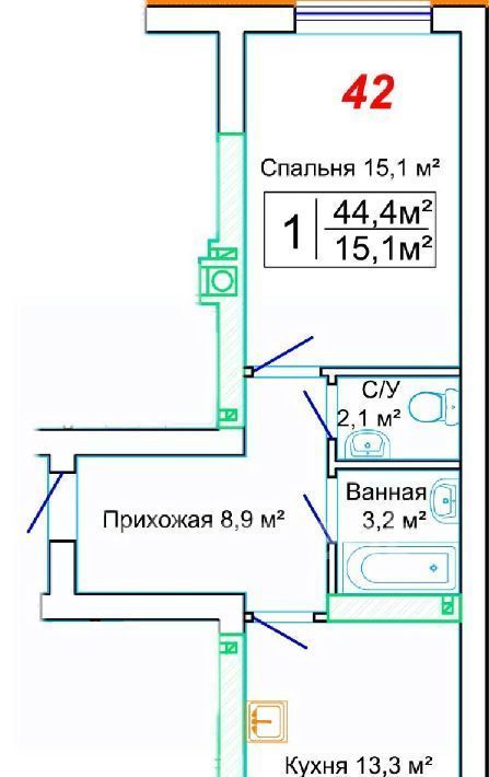 квартира р-н Зеленоградский г Зеленоградск фото 3