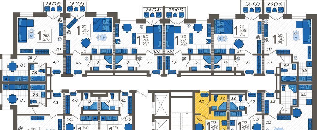 квартира г Сочи р-н Адлерский ул Искры 88/5 фото 3