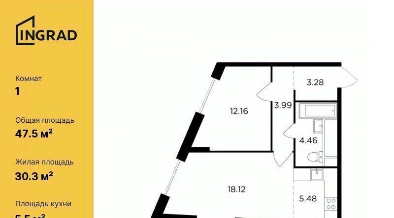 квартира г Москва Давыдково ул Петра Алексеева 14 фото 1