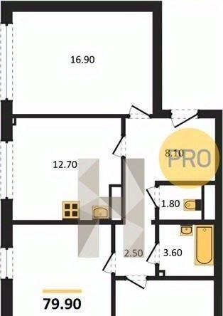 квартира г Воронеж р-н Центральный ул Загоровского 2/1 фото 3