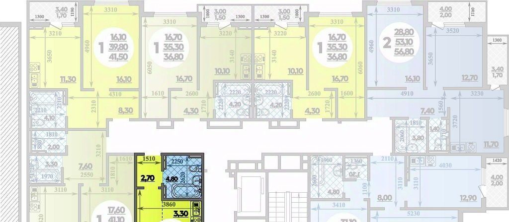 квартира г Краснодар р-н Прикубанский ул Героев-Разведчиков 17к/1 фото 1