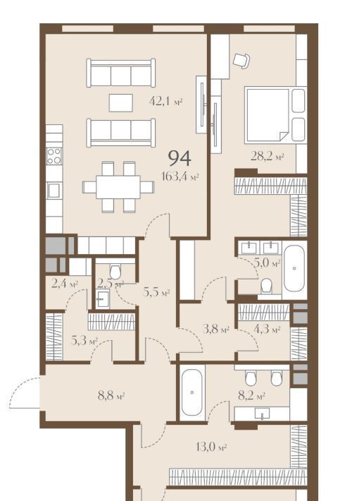 квартира г Москва наб Софийская 18 Александровский сад фото 1